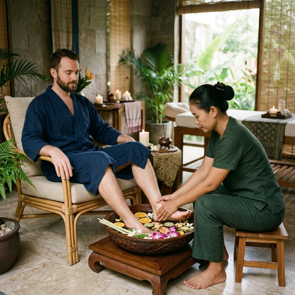 Traditional Foot Massage